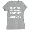 gravity check Ladies Fitted T-Shirt