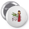 save the princess Pin-back button