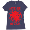 mother of cat new Ladies Fitted T-Shirt