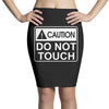 do not touch the belly maternity Pencil Skirts