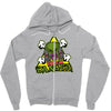 danger Zipper Hoodie