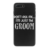 wedding day stag night marriage iPhone 7 Plus Case
