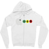 apple mac man Zipper Hoodie