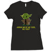 size matters not Ladies Fitted T-Shirt