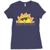 today is a beautiful day Ladies Fitted T-Shirt