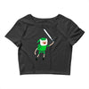 adventure time legend of zelda link Crop Top