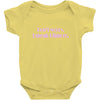 i speak gilmore rectangle Baby Bodysuit