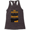My Daughter Is Super Awesome Her Mom Racerback Tank