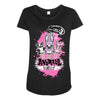 animaul pops Maternity Scoop Neck T-shirt