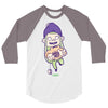 drugs free 3/4 Sleeve Shirt