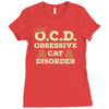 i have o.c.d obsessive cat disorder Ladies Fitted T-Shirt