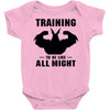 Training to be Like All Might Baby Bodysuit