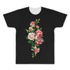 breast cancer flowers All Over Men's T-shirt