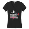 Bidbidi Bobbidi Brew Women's V-Neck T-Shirt