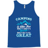 Camping Is Like Sex Tank Top