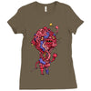 upset stomach Ladies Fitted T-Shirt