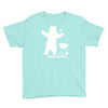 bear grills bbq funny Youth Tee