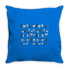 pop culture clash Throw Pillow