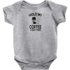 Hold my coffee Baby Onesie