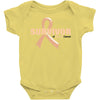 Survivor Of Uterine Cancer Baby Bodysuit