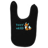 foxy nerd Baby Bibs