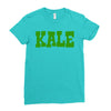 Kale Vegan Ladies Fitted T-Shirt