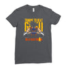training to beat saiyan or at least warrior anime gym workout lifting Ladies Fitted T-Shirt