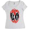deadpool chimi changas Women's Triblend Scoop T-shirt