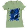 pocketless universe Ladies Fitted T-Shirt