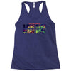 where else would you rather be than right here right now Racerback Tank