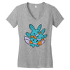 more mudkip Women's V-Neck T-Shirt