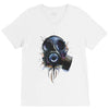 gas mask V-Neck Tee