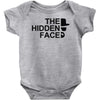 the hidden face Baby Onesie