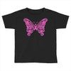 breast cancer butterfly Toddler T-shirt