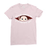 February Peeking Out  Baby Boy Ladies Fitted T-Shirt