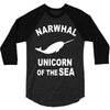 narwhals 3/4 Sleeve Shirt