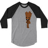 hidden groot [converted] 3/4 Sleeve Shirt