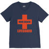 nude beach   lifeguard V-Neck Tee