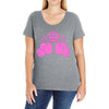 breast cancer fight Ladies Curvy T-Shirt