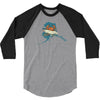 rep ak designs 3/4 Sleeve Shirt