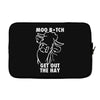 moo bitch Laptop sleeve