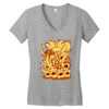 attack Women's V-Neck T-Shirt