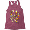patriotic partying Racerback Tank