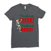 christmas cheer i thought you said christmas beer Ladies Fitted T-Shirt