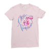 chicken permission1 Ladies Fitted T-Shirt