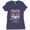Life After Death Son And Find Out Tshirt Ladies Fitted T-Shirt