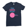 clarissa explained nothing Ladies Fitted T-Shirt