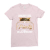 january  girl is a perfect combination of princess and warrior Ladies Fitted T-Shirt