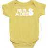 rub a dub Baby Onesie