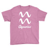 aquarius zodiac Youth Tee